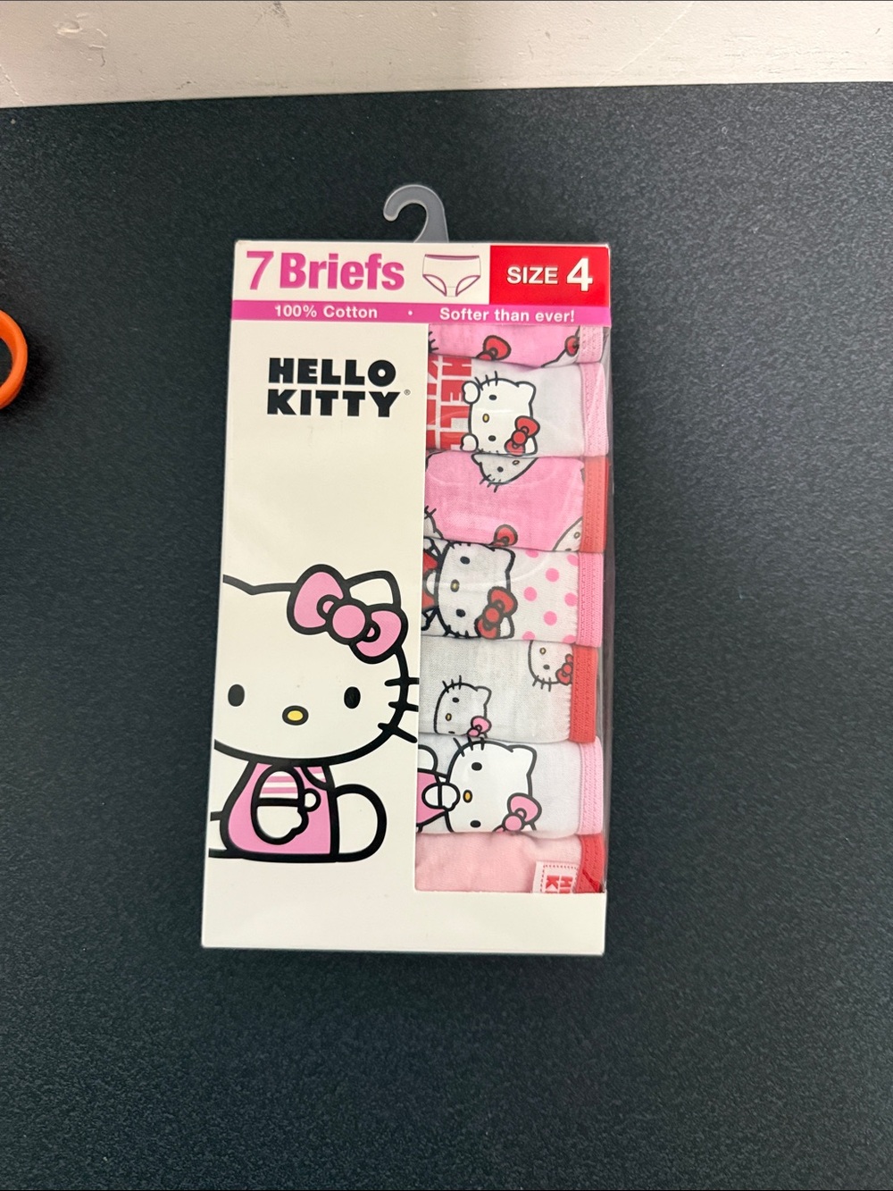 Hello Kitty Girls Briefs - Pink & White (7 Pack)